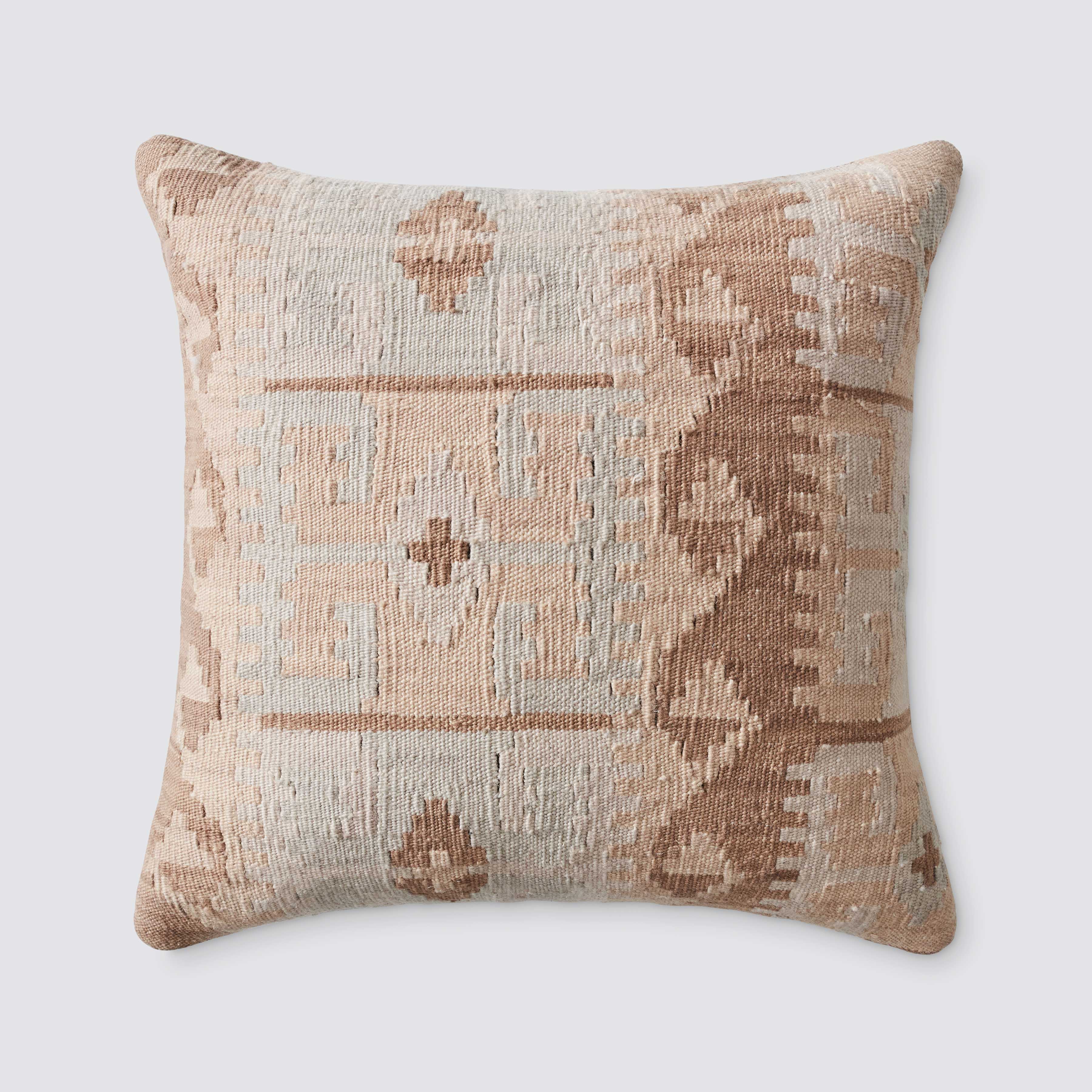 The Citizenry Adana Kilim Pillow Rust