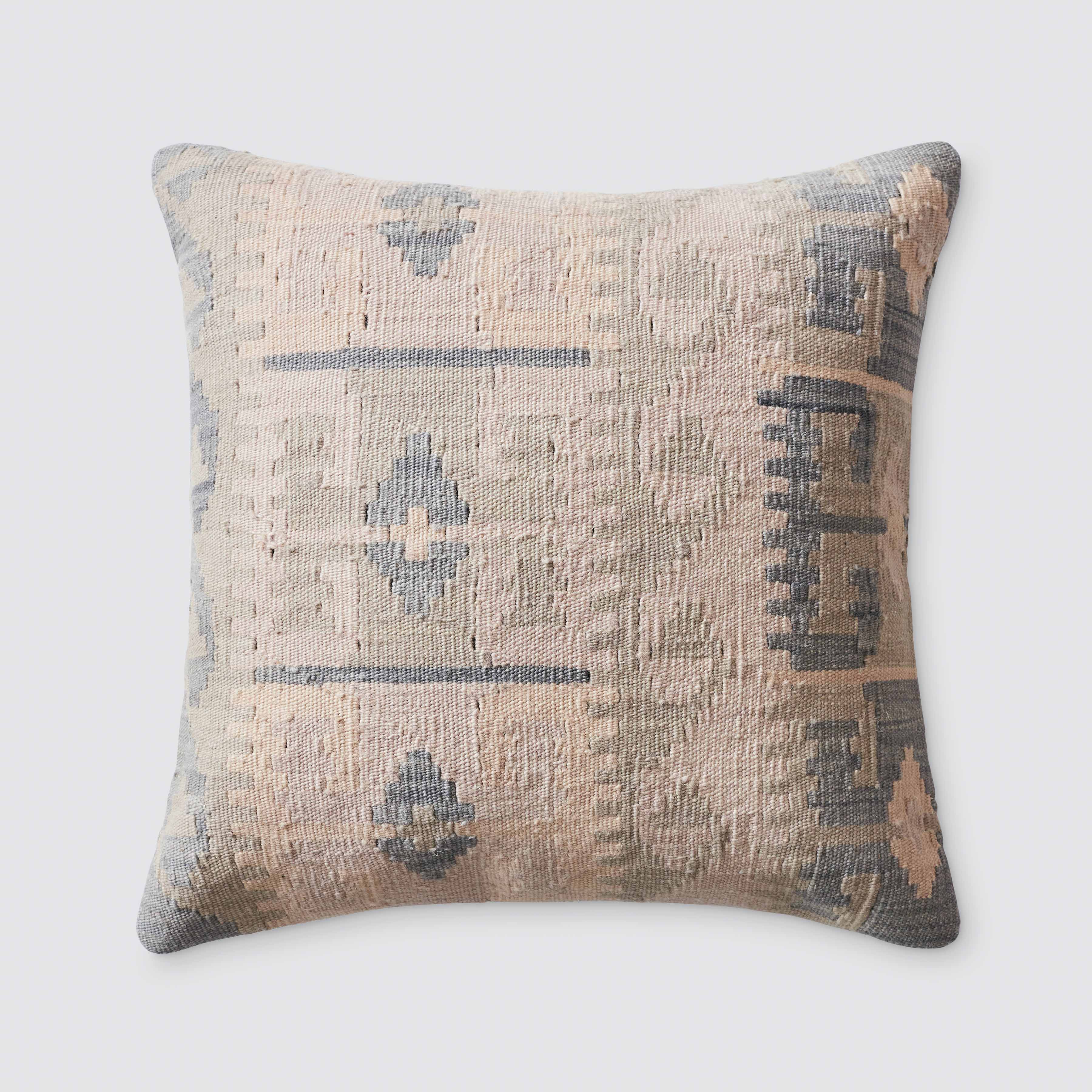 Throw pillow with clearance picture