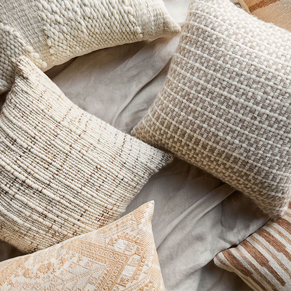 Handwoven pillows