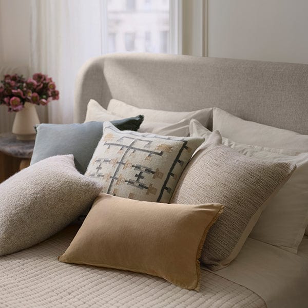woven pillows