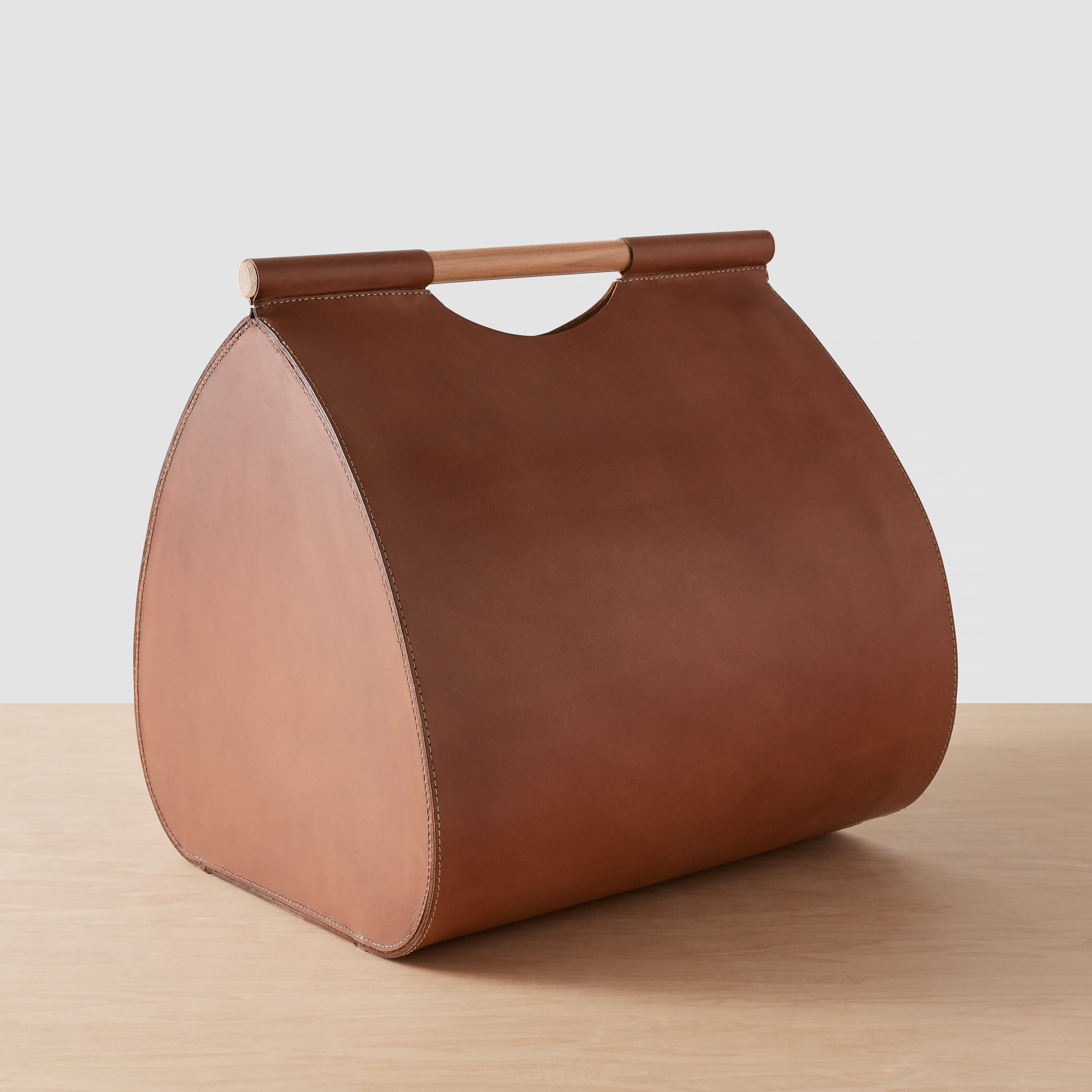 Prini Leather Log Holder The Citizenry