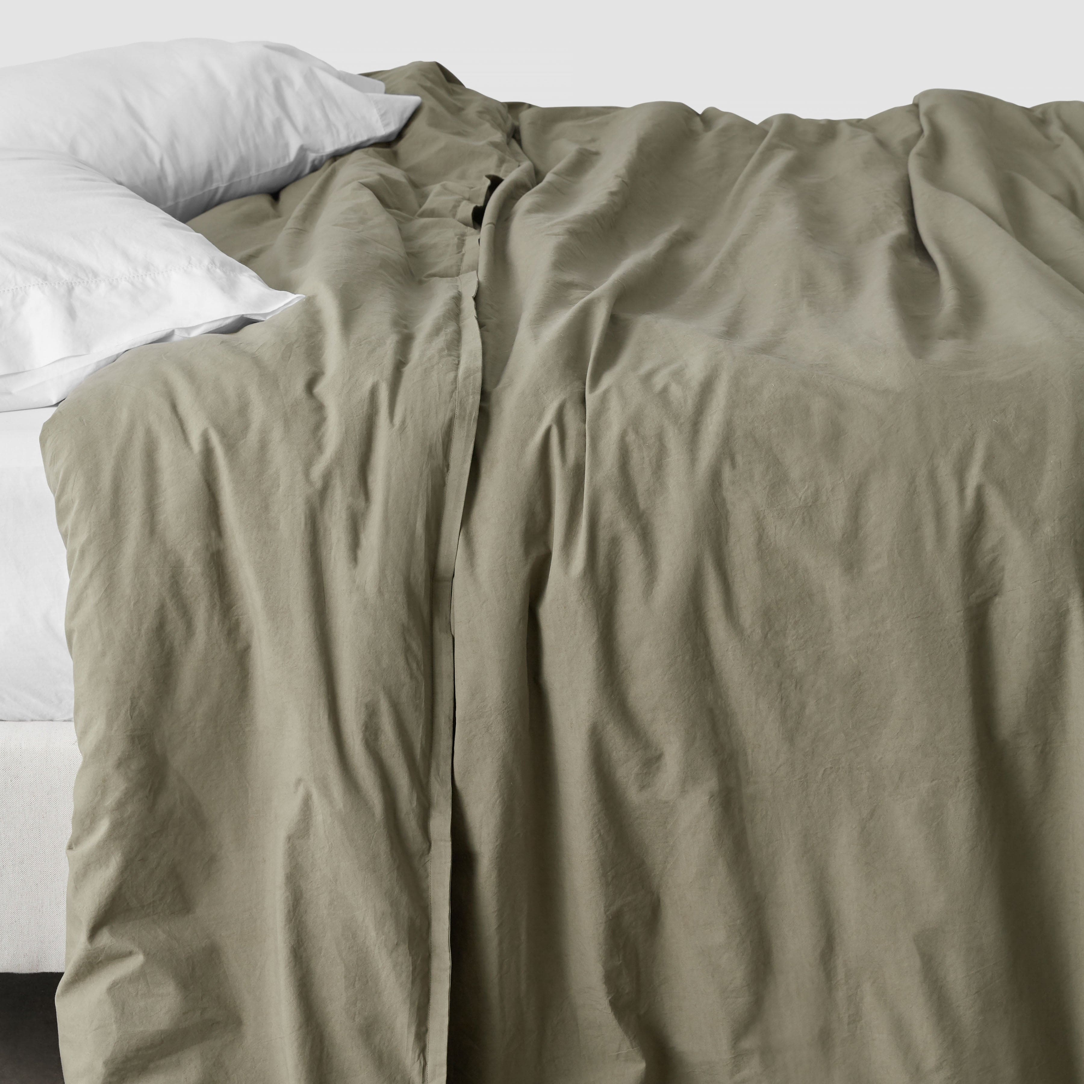 Organic Garment Wash online Percale Duvet Set SD5