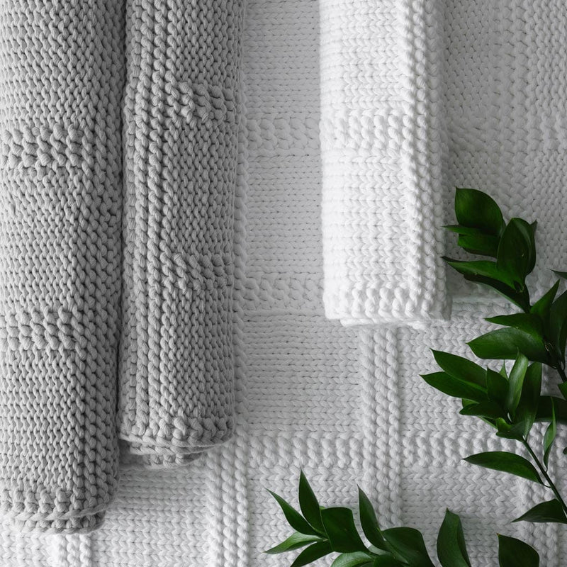 Organic Cotton Turkish Bath Mat Grey + Reviews