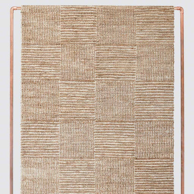 Parthiv Chunky Jute Rug | 6' x 9' | Tan - The Citizenry