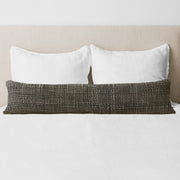 Ceniza Lumbar Pillow | Black - The Citizenry