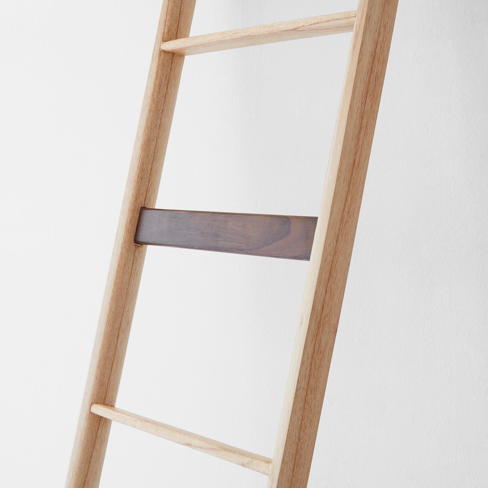 Modern Storage Ladder Solid Wood Blanket Ladder The Citizenry