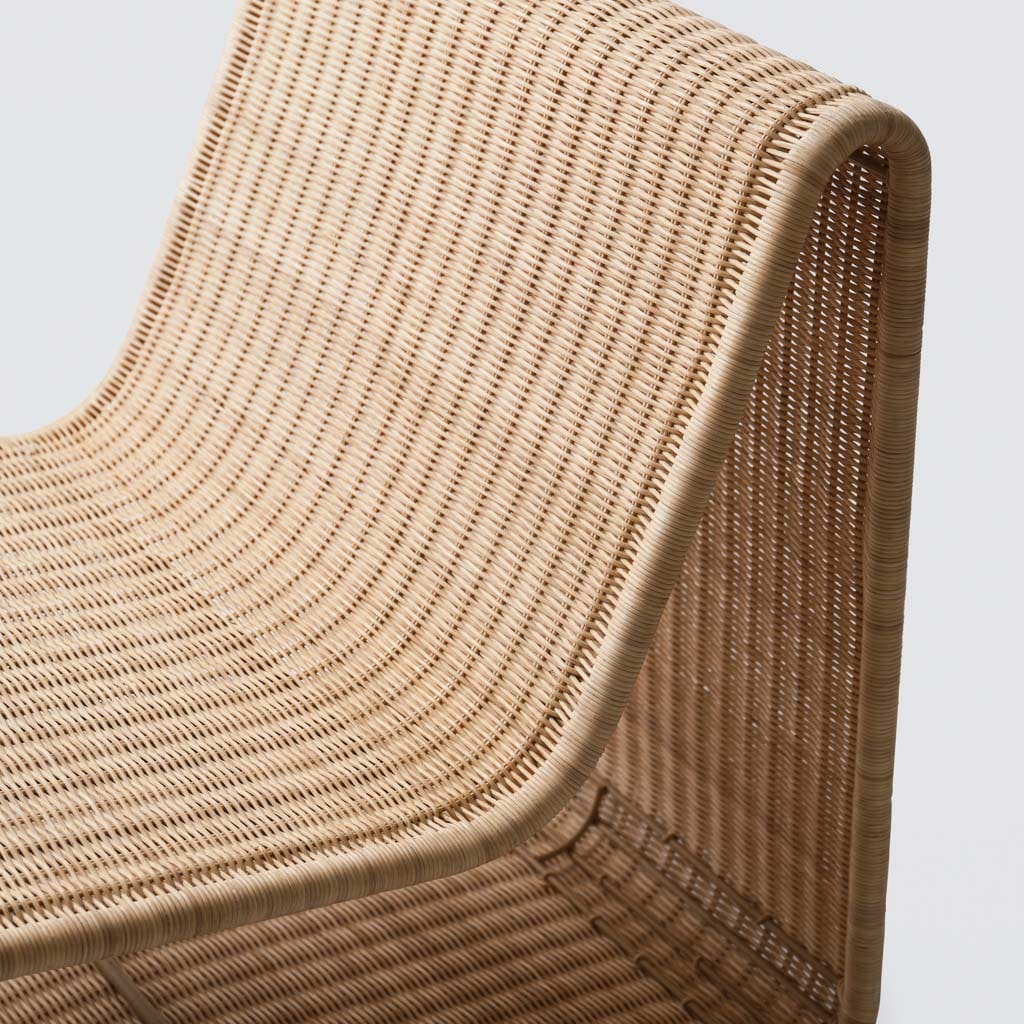 Woven lounge chairs hot sale