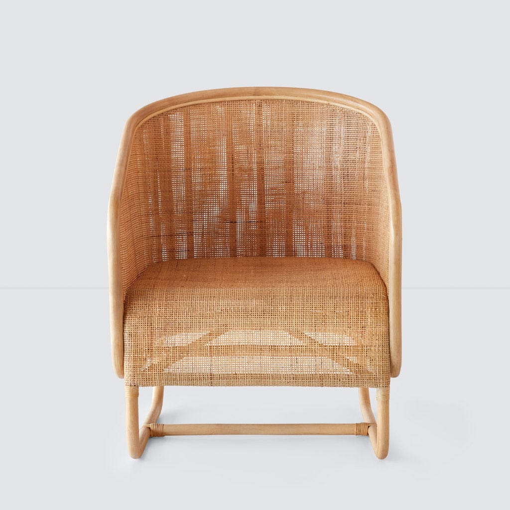 Cane lounge online chair