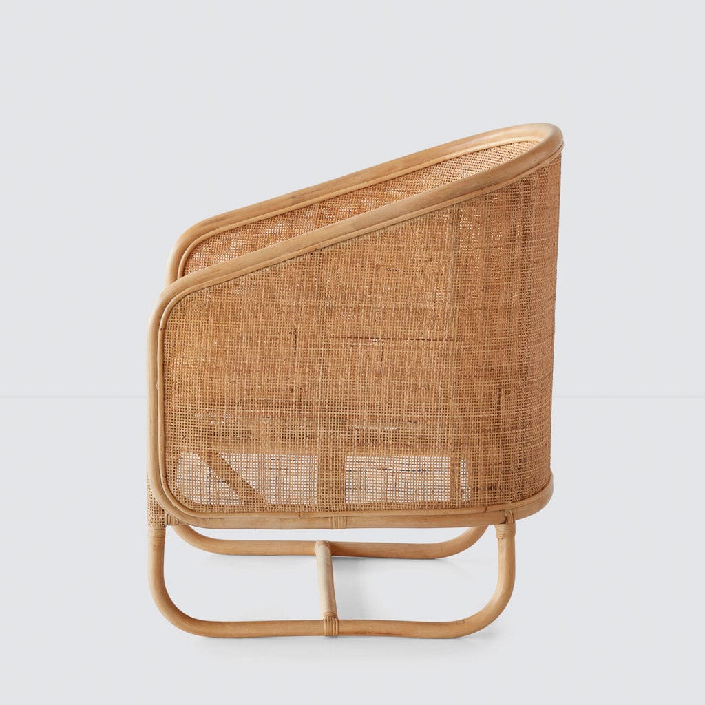 S type cane online netted chair