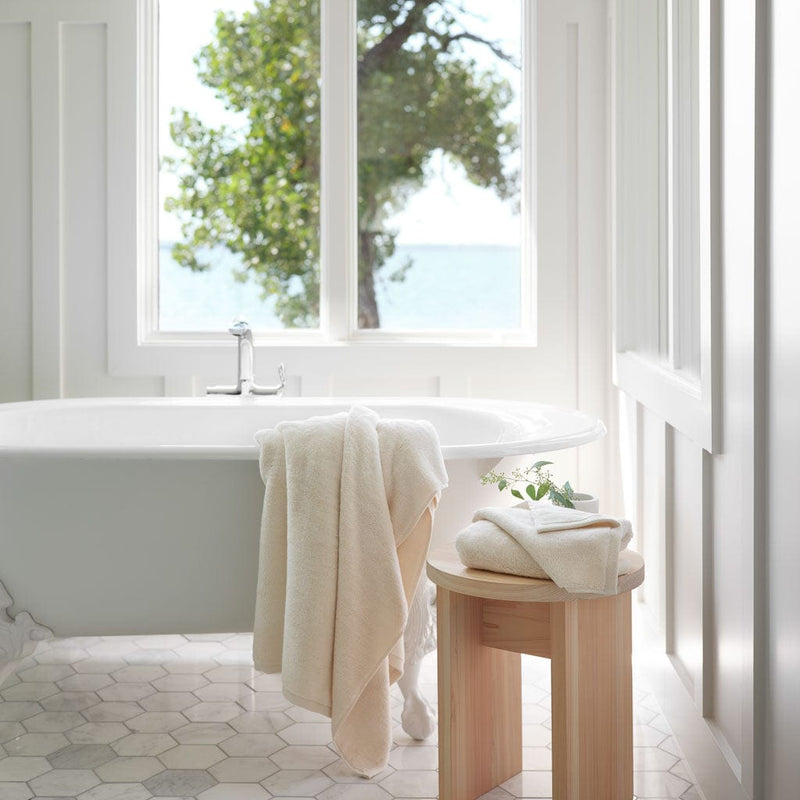 Organic Checkered Bath Towel –