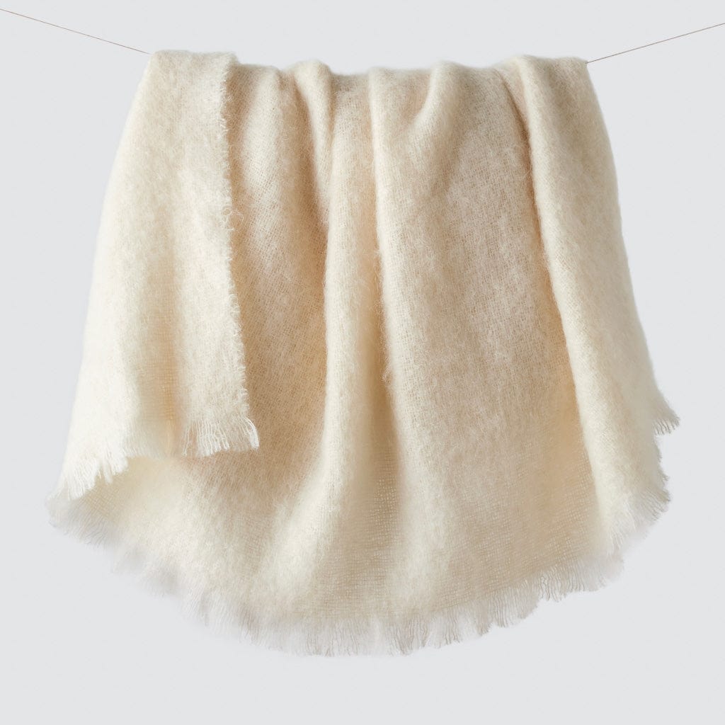 Handwoven Mohair Throw | The Citizenry