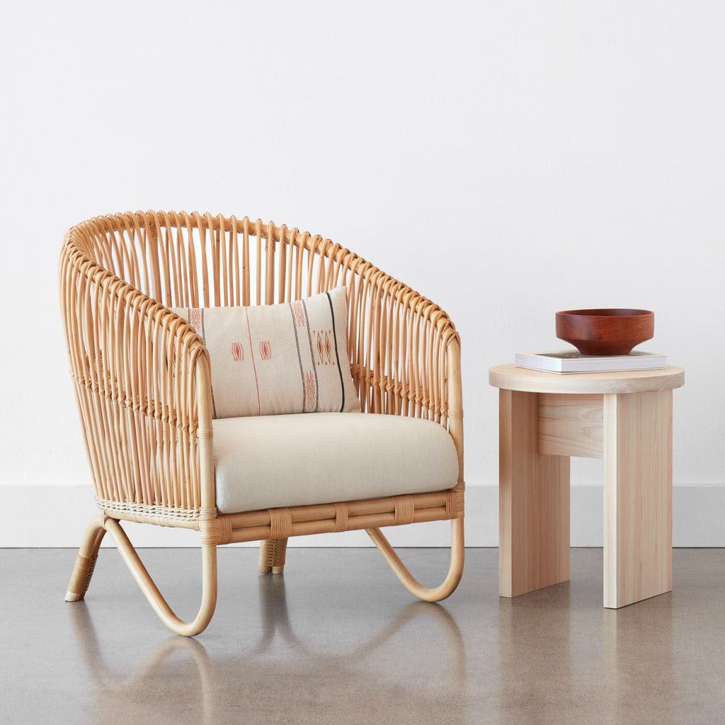 Modern Rattan Lounge Chair Handcrafted in Indonesia The Citizenry